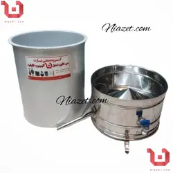 دستگاه تقطیر استوانه ای 20 لیتری درجه یک ورق ضخیم کد 212