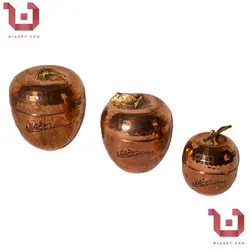 قندان مسی طرح سیب