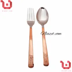 قاشق و چنگال مسی