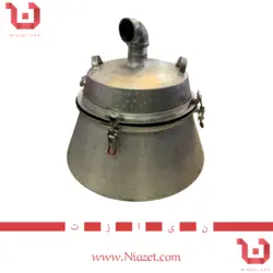 دستگاه تقطیر عرقگیر گلابگیر صنعتی اگزوزی 110 لیتری