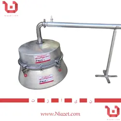 دستگاه تقطیر عرقگیر گلابگیر صنعتی اگزوزی 450 لیتری