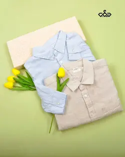 پیراهن لینن (کد:3409)