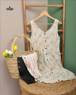 پیراهن لینن ( کد 1154)