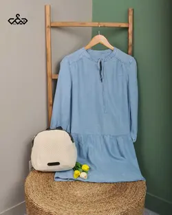 پیراهن جین بلند (کد 1162)