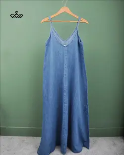 پیراهن بلند جین (کد 1164)