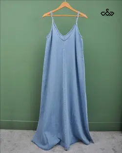 پیراهن بلند جین (کد 1164)