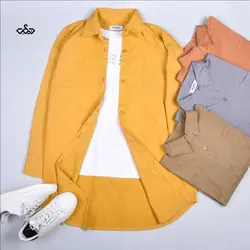 مانتو کتان رنگی(کد:1260)