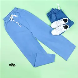 شلوار مام بگ جین کاغذی (کد:2525)