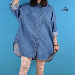 مانتو جین سایز بزرگ(1224)