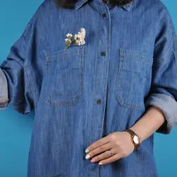 مانتو جین سایز بزرگ(1224)