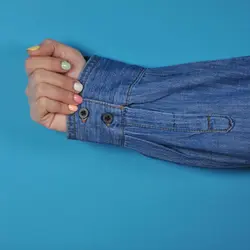 مانتو جین سایز بزرگ(1224)