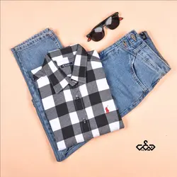 شومیز چهار خونه(کد 635)