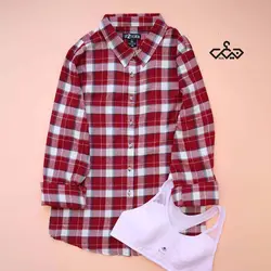 شومیز چهارخونه کشمیر(کد:330)