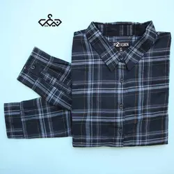 شومیز چهارخونه کشمیر(کد:331)