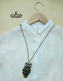 شومیز سفید(کد:308)