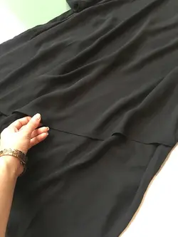 تونیک حریر مشکی
