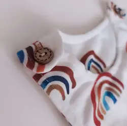 ست دو تکه رنگین‌ کمان NH867 | نی نی هانی