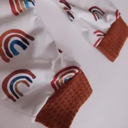 ست دو تکه رنگین‌ کمان NH867 | نی نی هانی