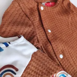 ست دو تکه رنگین‌ کمان NH867 | نی نی هانی