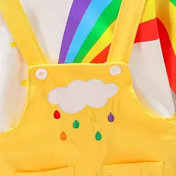 ست دو تکه رنگین کمان NH404 | نی نی هانی