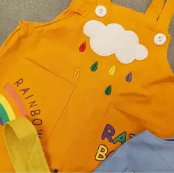 ست تیشرت و بیلر رنگین کمان NH576