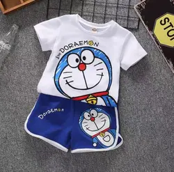 ست تیشرت و شلوارک درامون NH595 | نی نی هانی