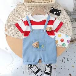 ست تیشرت و بیلر تدی NH704 | نی نی هانی