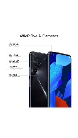 گوشی موبایل هوآوی مدل Nova 5T دو سیم کارت ظرفیت 128 گیگابایت - فروشگاه اینترنتی نیتا