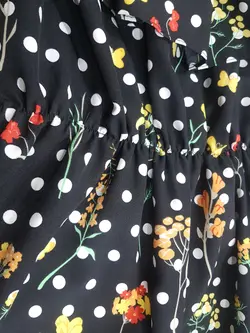 پیراهن ساحلی یقه کش