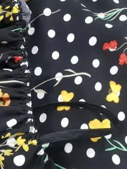 پیراهن ساحلی یقه کش