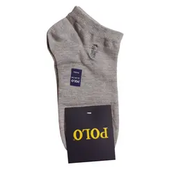 جوراب مچی مردانه گلدوزی پولو