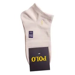 جوراب مچی مردانه گلدوزی پولو