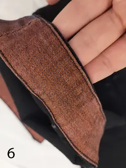 شلوار لی تکه دوزی مام فیت برند MAXX