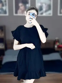 پیراهن آستین کوتاه زنانه
