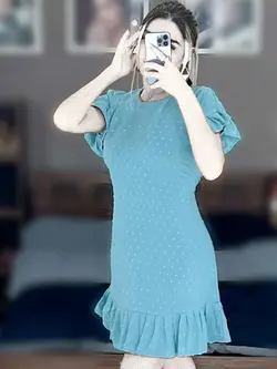 پیراهن آستین کوتاه زنانه