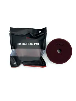 پد پولیش متوسط اس جی سی بی 7.5 میلی متری مدل SGCB High Foam Cutting Pad Hook &amp; Loop Wine 3inches SGGA106