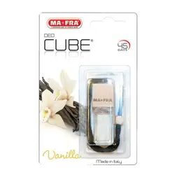 خوشبو کننده آویز مفرا با رایحه وانیل مدل DEO Cube Vanil