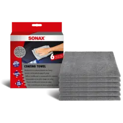 حوله مایکروفایبر 6 عددی مخصوص سرامیک سوناکس مدل SONAX Coating Towel