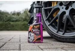 اسپری تمیزکننده رینگ و لاستیک هات مگوایرز Meguiars Hot Rims Wheel &amp; Tire Cleaner