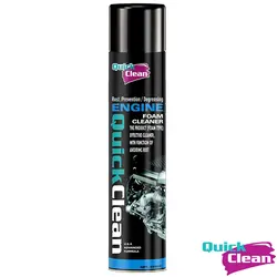 اسپری فوم موتور شوی کوييک کلين مدل Quick Clean Engine Foam Cleaner