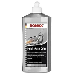 پولیش و واکس همرنگ نقره ای سوناکس مدل Sonax Polish &amp; Wax Color