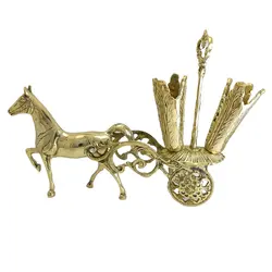 جا قاشقی طرح کالسکه برنزی - نوین برنز