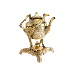 قوری وارمر دار برنجی - نوین برنز