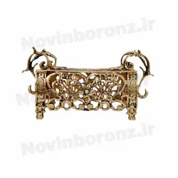 سطل و جادستمالی برنزی پایه فرشته - نوین برنز