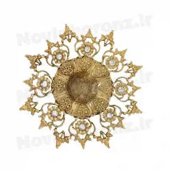 میوه خوری برنزی مدل آفتابگردان - نوین برنز