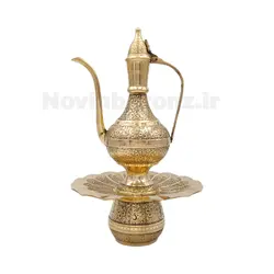 آفتابه لگن برنجی سایز 12 اینچ - نوین برنز