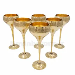 جام برنجی هفتی طرح طاووس 9 اینچ - نوین برنز