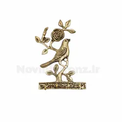 جاکلیدی برنزی مدل بلبل تک - نوین برنز