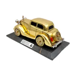 ماشین دکوری برنجی مدل بنز مایباخ - نوین برنز