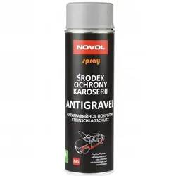 اسپری عایق زیر بدنه خاکستری نوول - Novol Antigravel Gray
